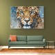 Blue Eyed Leopard 2 Wall Art