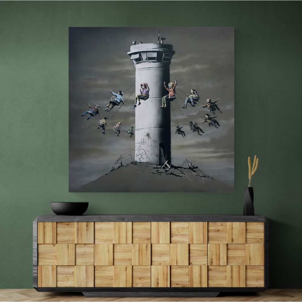 Walled Off Hotel Watchtower