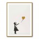 Banksy Girl With a Golden Balloon