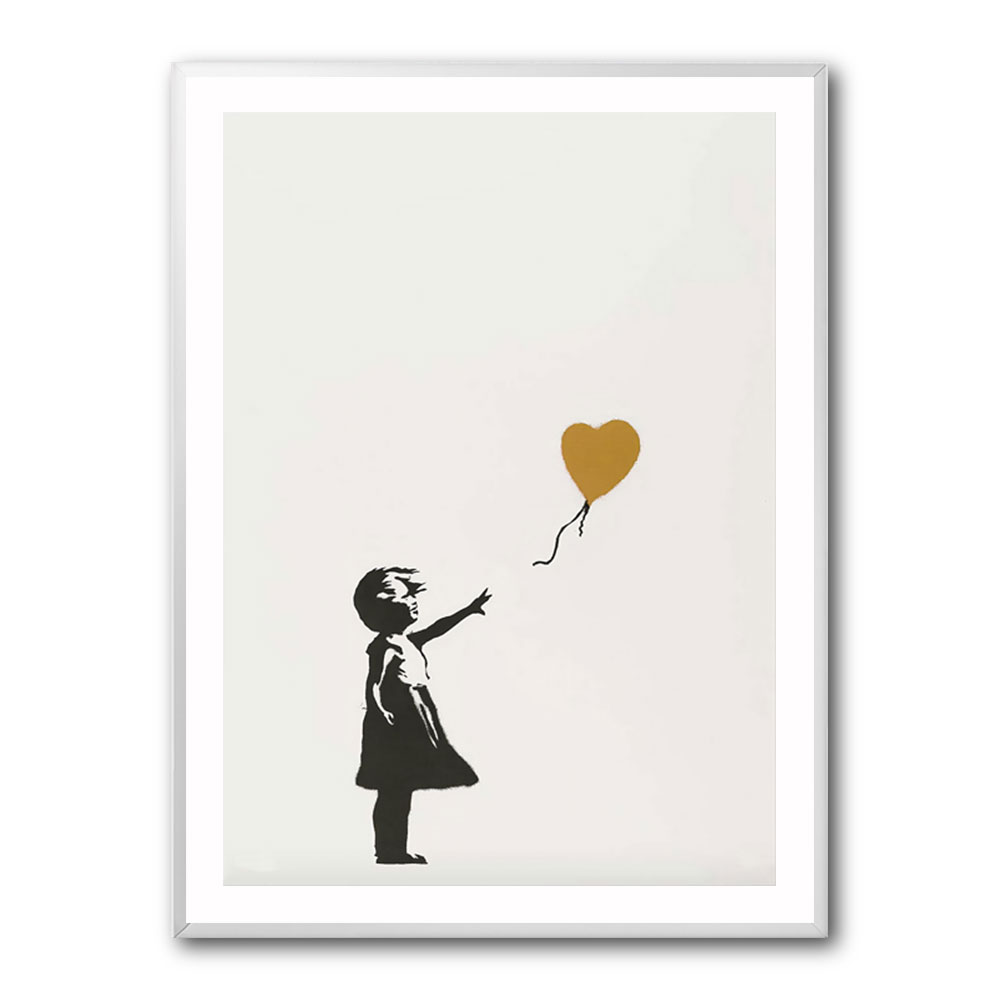 Banksy Girl With a Golden Balloon