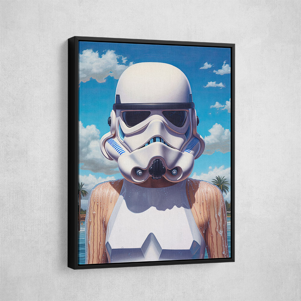 Lady Trooper Wall Art