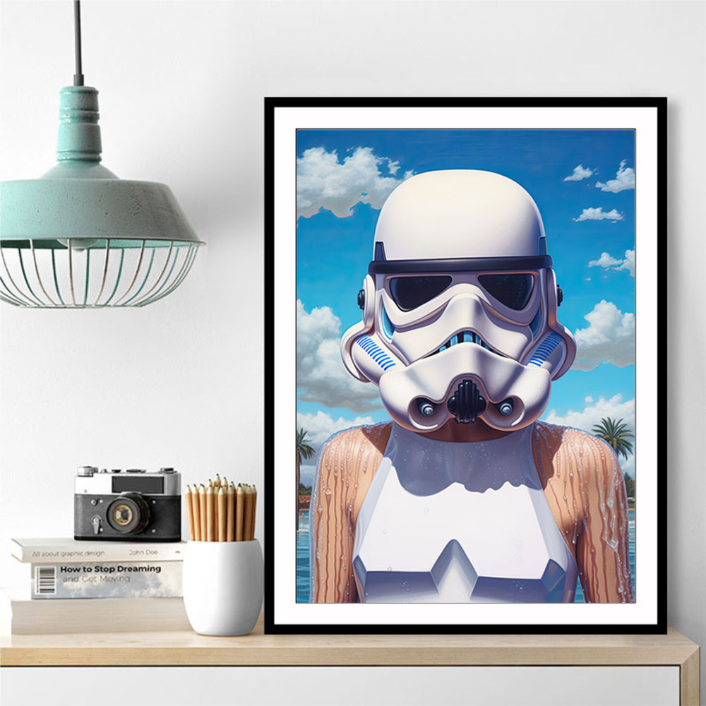 Lady Trooper Wall Art