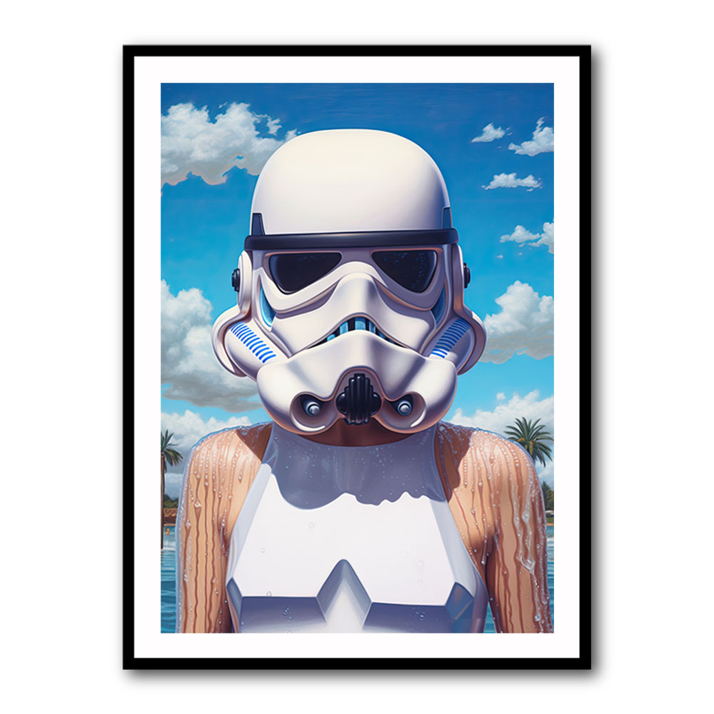 Lady Trooper Wall Art