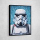Storm Trooper In The Rain Wall Art