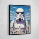 Storm Trooper At the Beach Wall Art