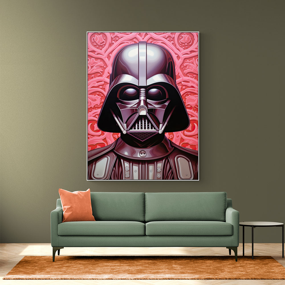 Darth Vader In Pink Wall Art
