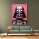 Darth Vader In Pink Wall Art