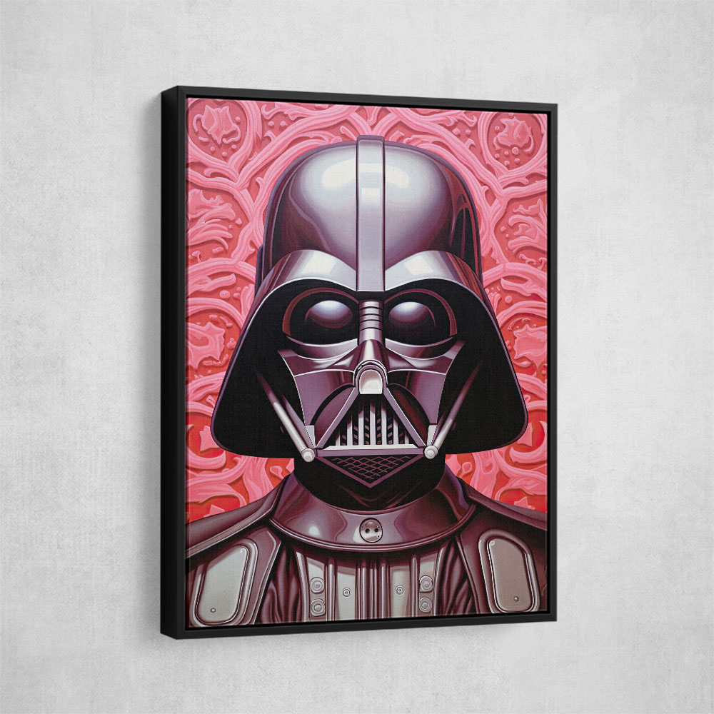 Darth Vader In Pink Wall Art