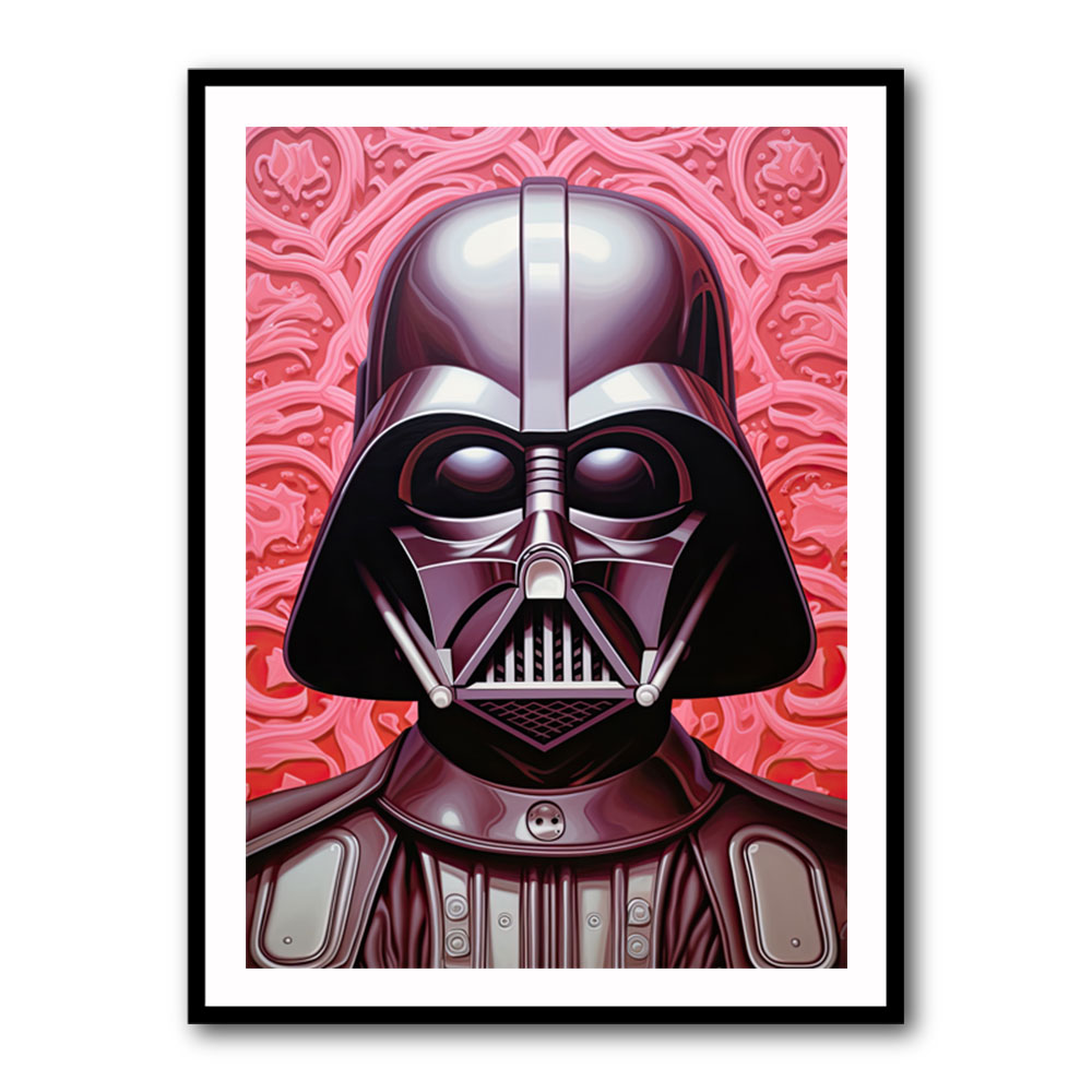 Darth Vader In Pink Wall Art