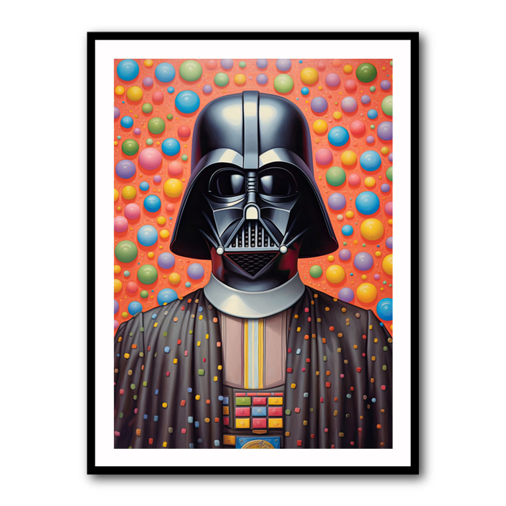 Darth Vader Bubbles Wall Art