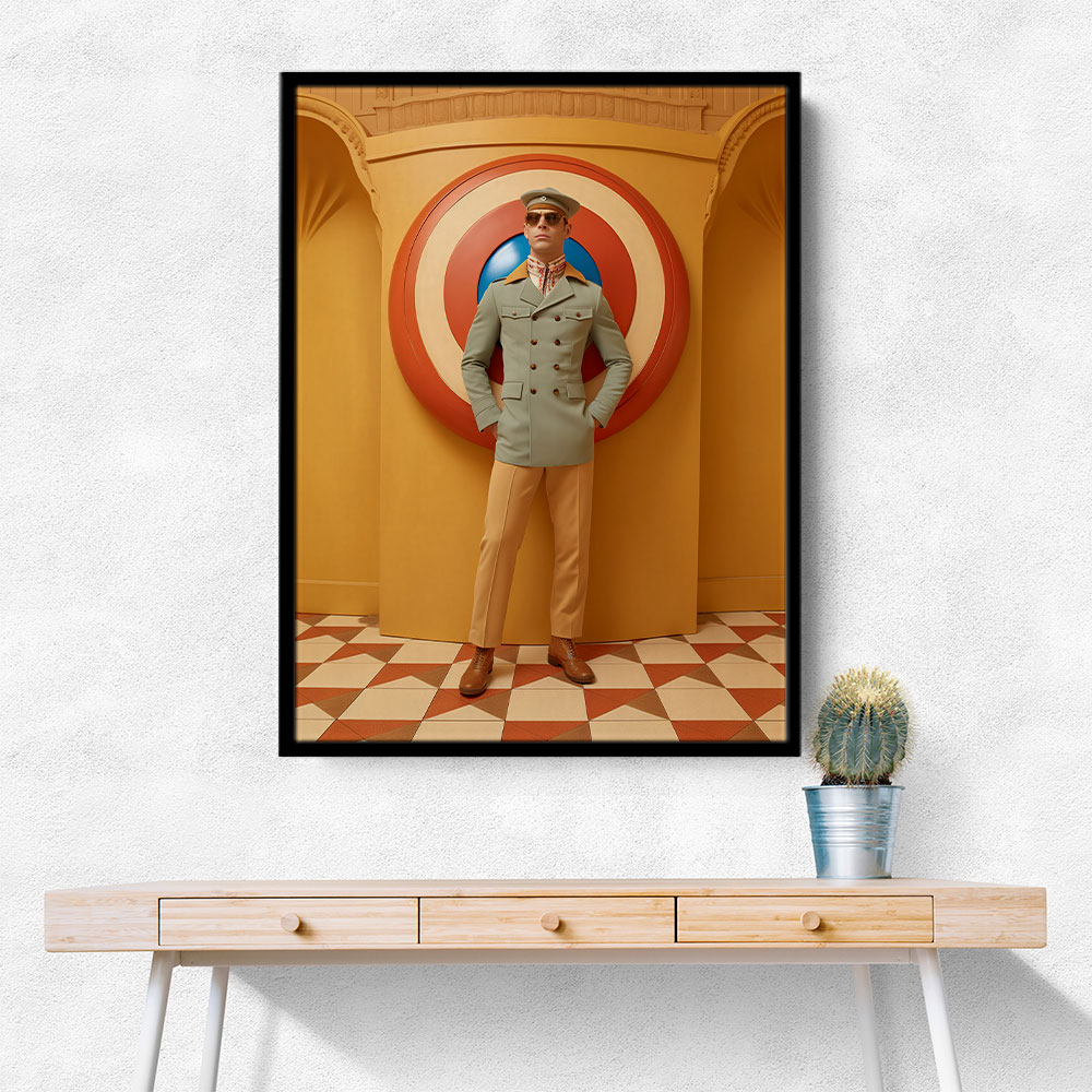 Captain America Fashion Wall Art