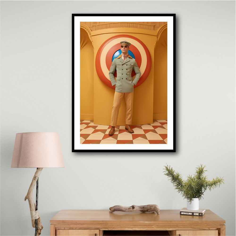 Captain America Fashion Wall Art