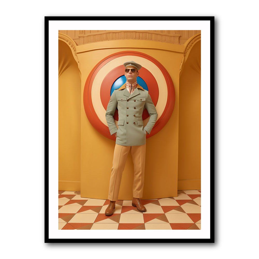 Captain America Fashion Wall Art