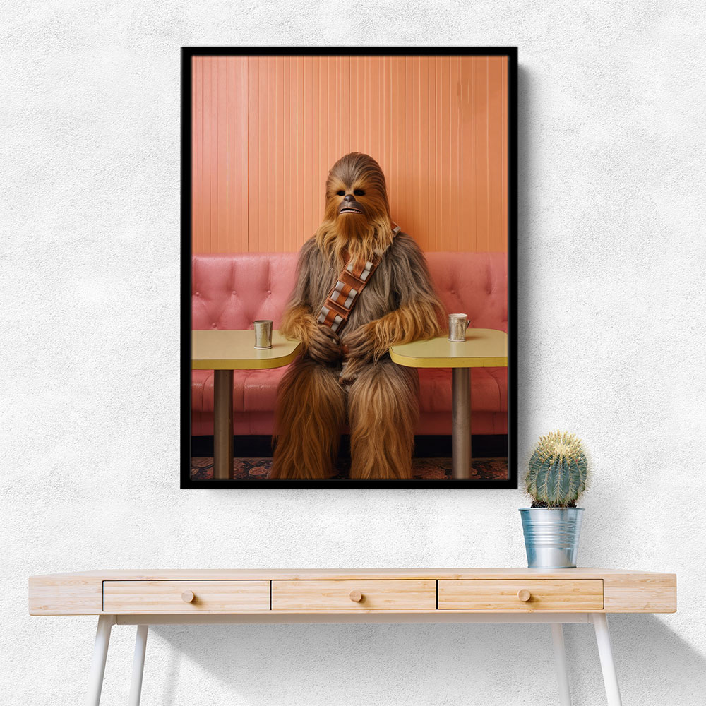 Chewbacca Cafe Wall Art