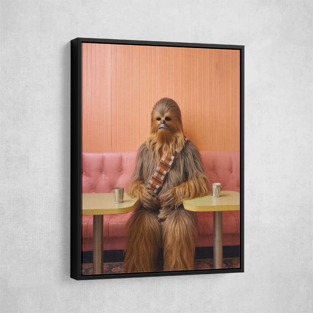 Chewbacca Cafe Wall Art