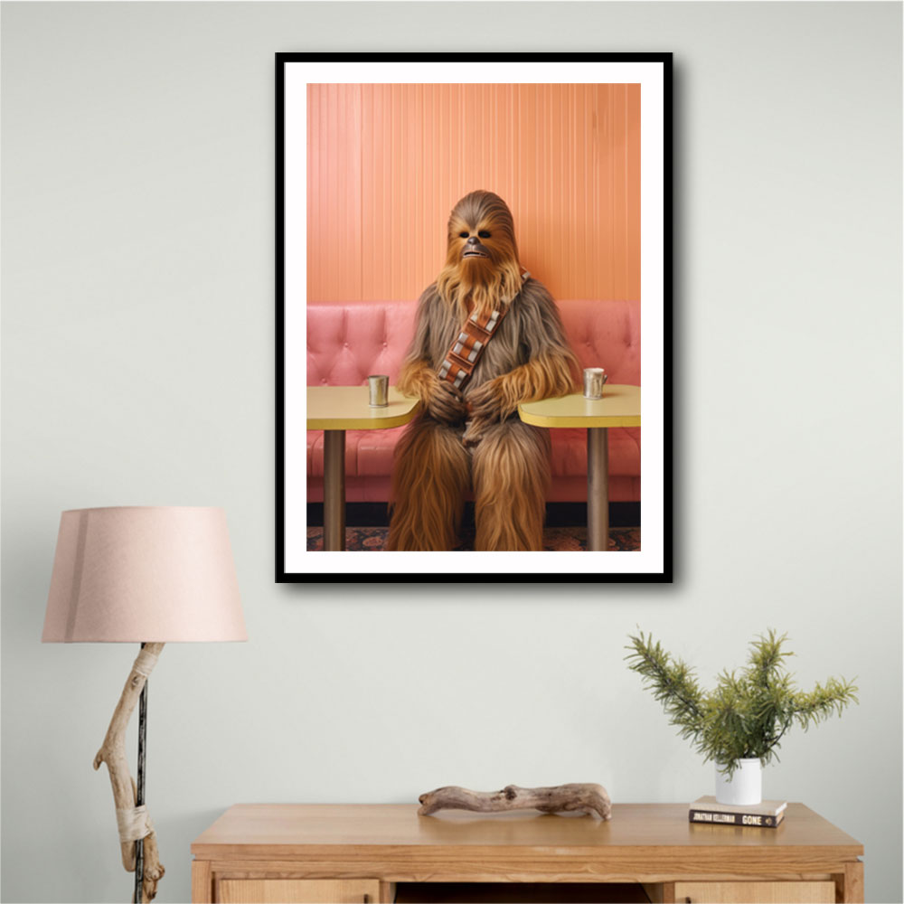 Chewbacca Cafe Wall Art