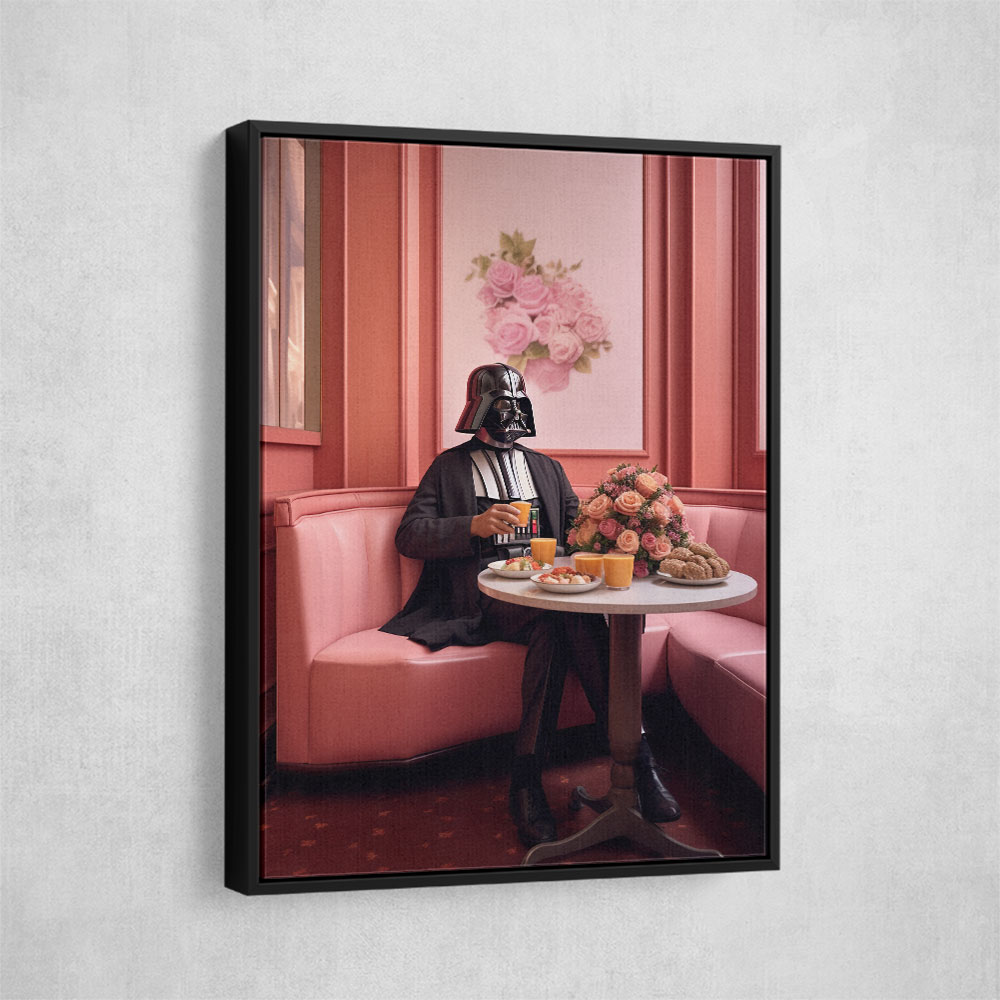 Darth Lunching Wall Art