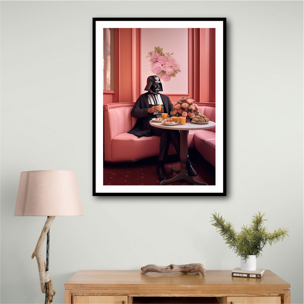 Darth Lunching Wall Art