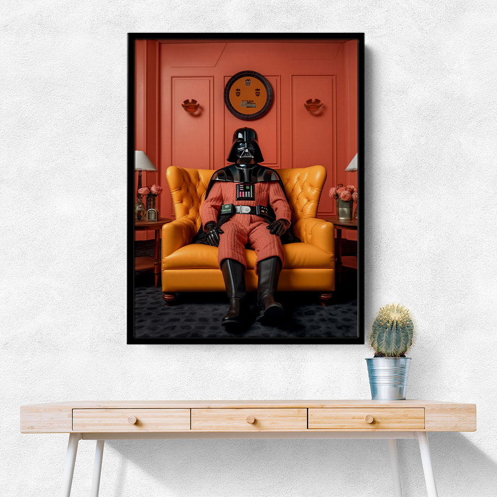 Chilling Vader Wall Art