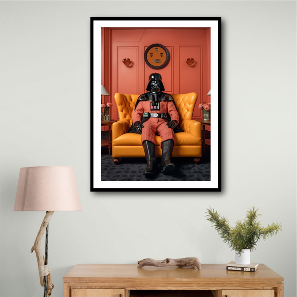 Chilling Vader Wall Art