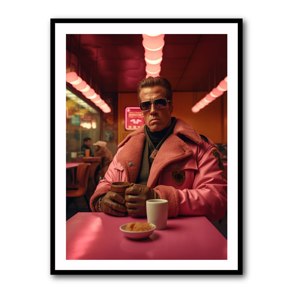 Terminator Coffee Time Wall Art