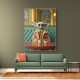 Yoda Coffee Time Wall Art