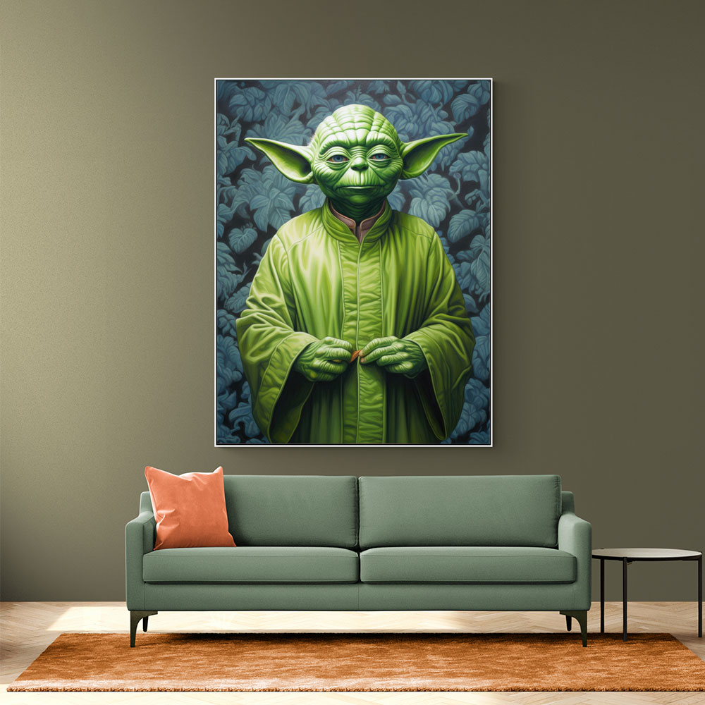 Wise Yoda 2 Wall Art