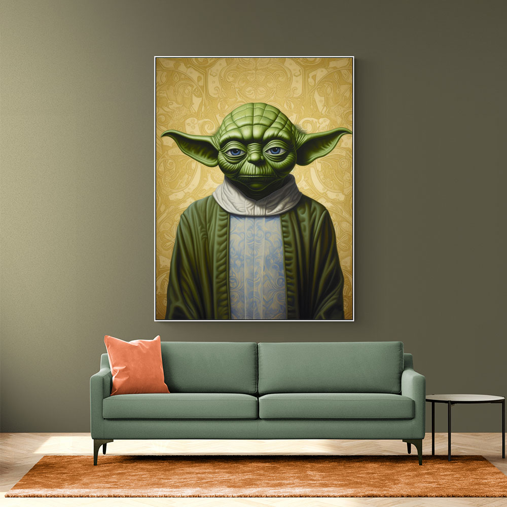 Wise Yoda 3 Wall Art