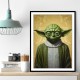 Wise Yoda 3 Wall Art