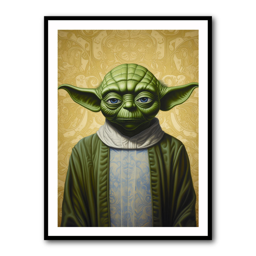 Wise Yoda 3 Wall Art