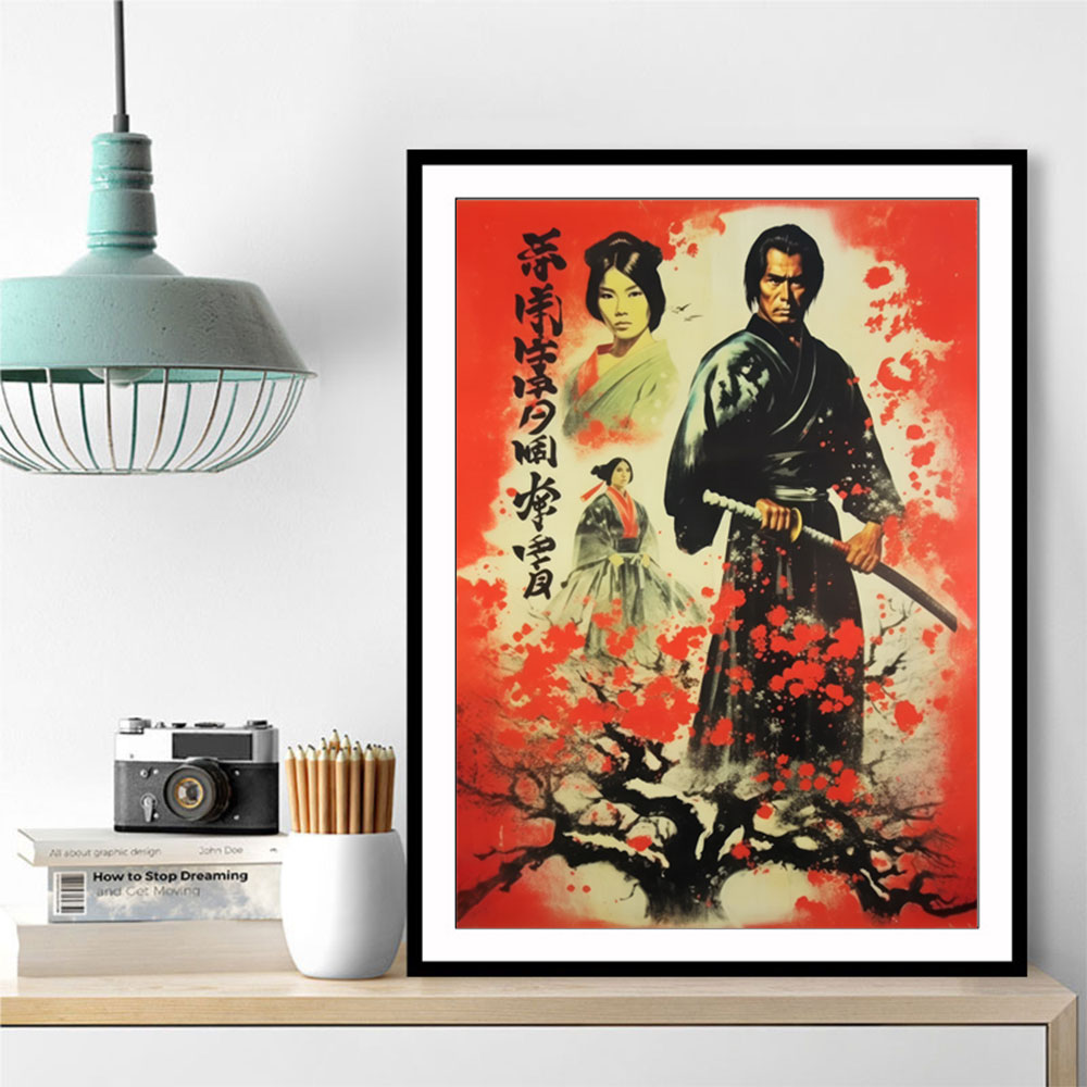 Samurai Vintage Movie Poster 2