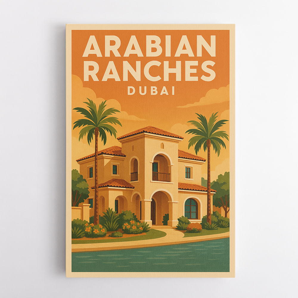 Arabian Ranches Dubai Wall Art