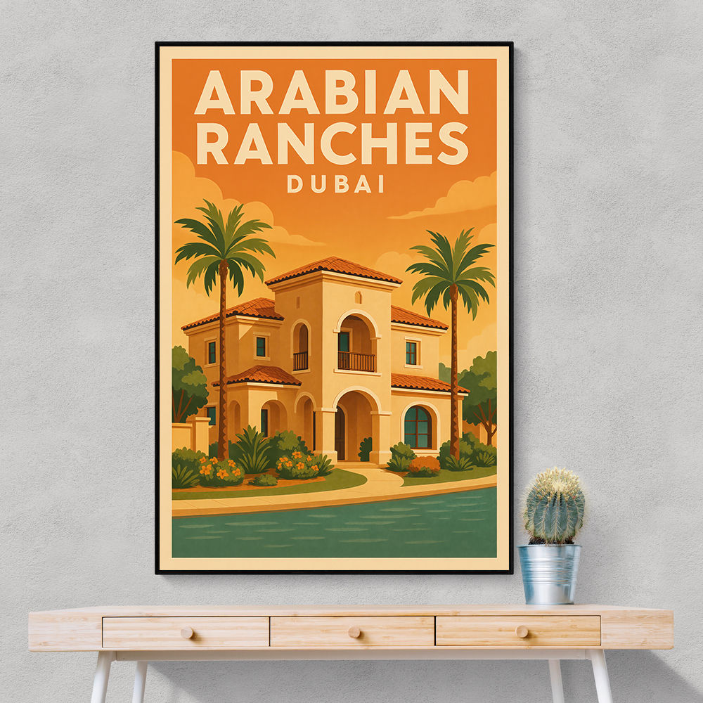 Arabian Ranches Dubai Wall Art