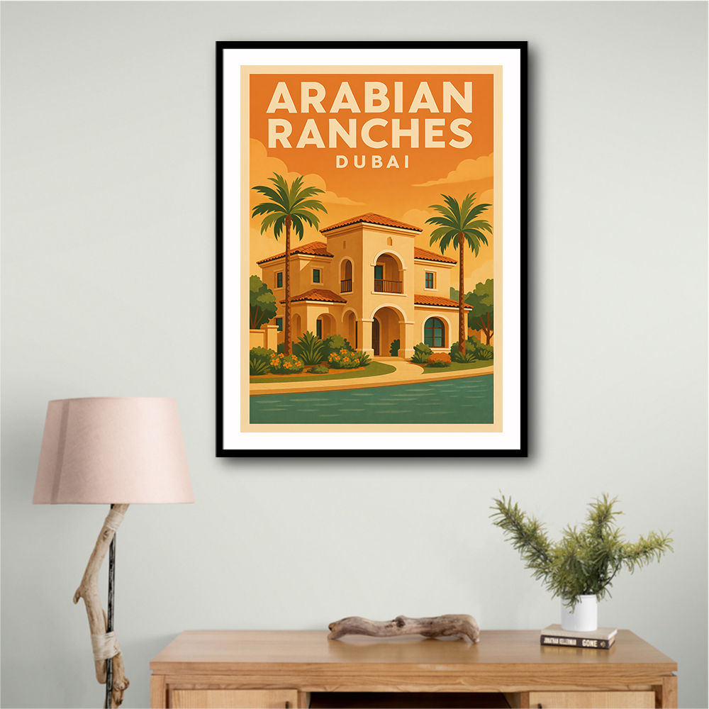 Arabian Ranches Dubai Wall Art