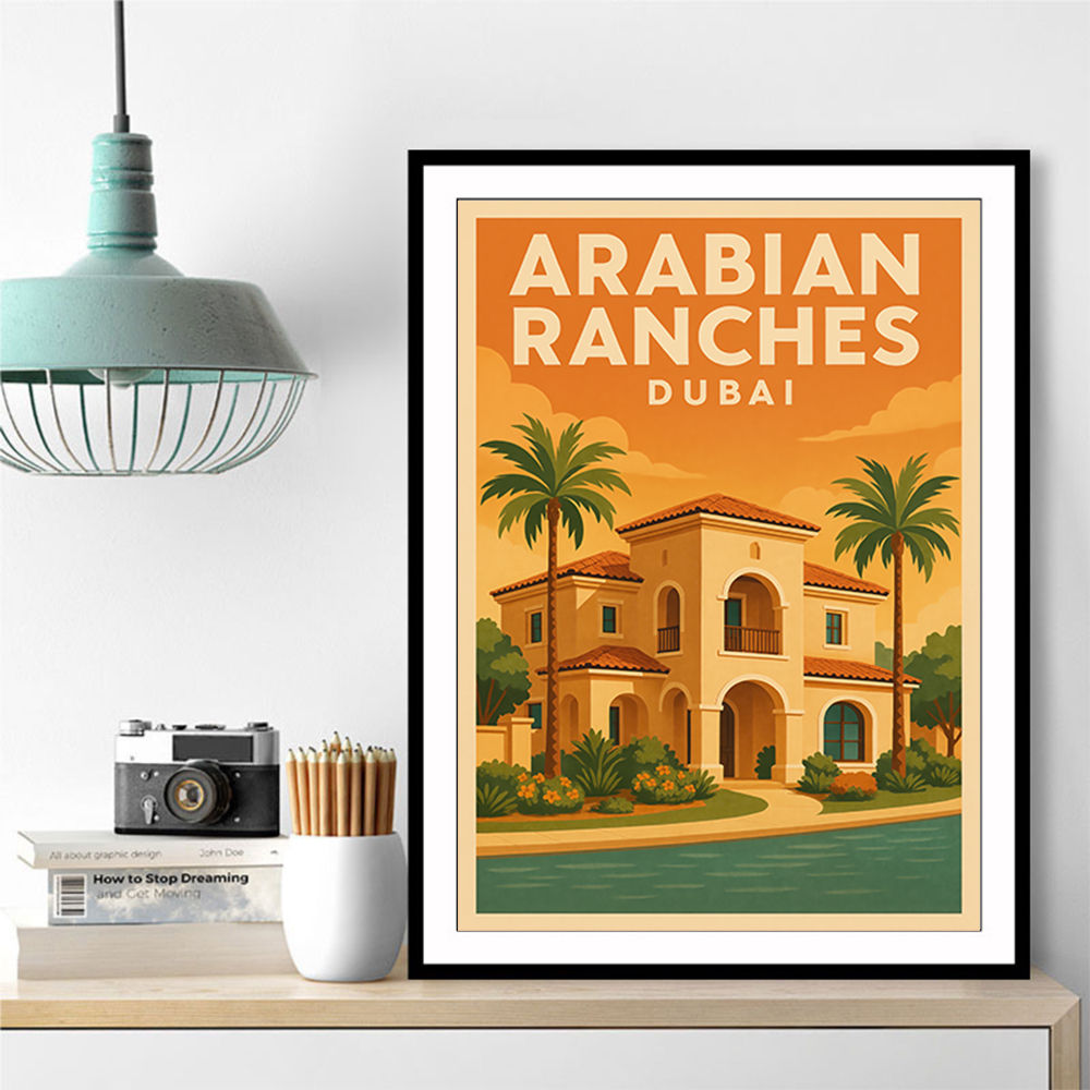 Arabian Ranches Dubai Wall Art