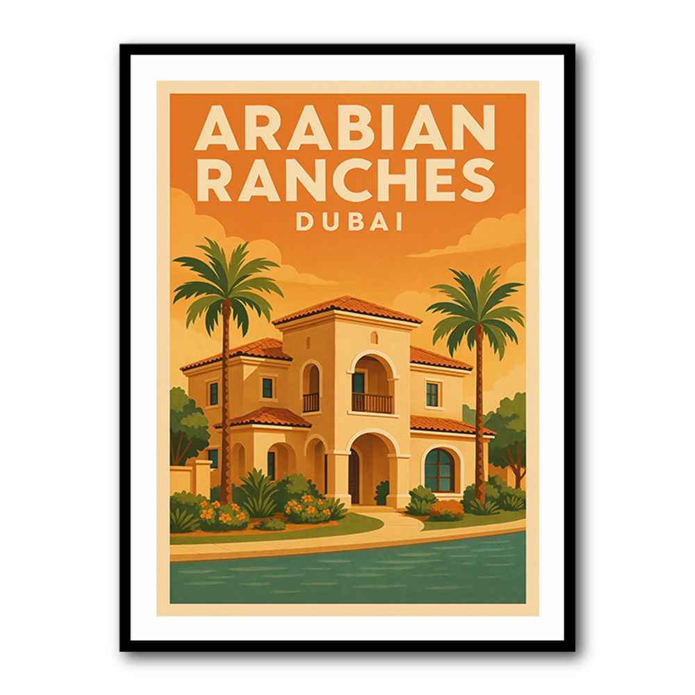 Arabian Ranches Dubai Wall Art