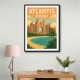 Atlantis Dubai Travel Poster Wall Art