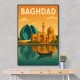 Baghdad Travel Poster Wall Art