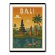 Bali Travel Poster Wall Art