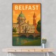 Belfast Travel Poster Wall Art