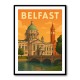 Belfast Travel Poster Wall Art