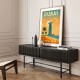 Burj Al Arab Dubai Travel Poster Wall Art