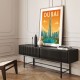 Burj Khalifa Dubai Travel Poster Wall Art