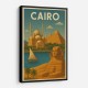 Cairo Travel Poster Wall Art