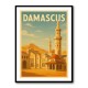 Damascus Travel Poster Wall Art