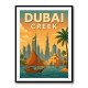 Dubai Creek Poster 1 Wall Art