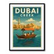 Dubai Creek Poster Wall Art