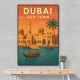 Dubai Old Town Poster Wall Art