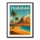 Fujairah Travel Poster Wall Art