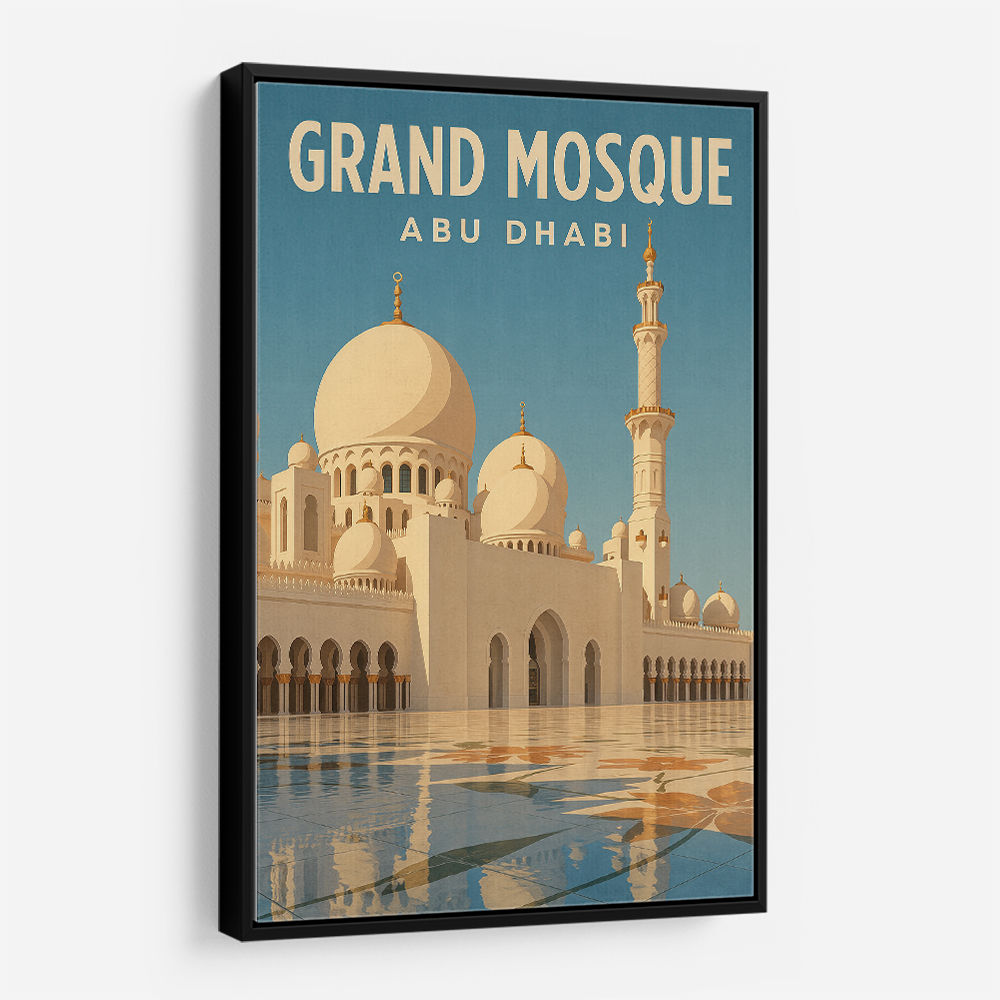 Grand Mosque Abu Dhabi Wall Art